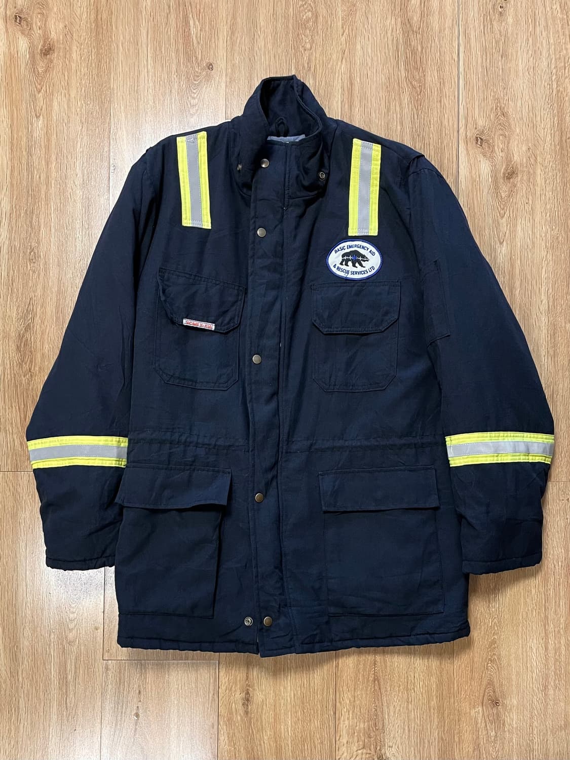 택포) 90s Made Canada Hi-vis 리플렉티브 FR 워크자켓 상품이미지2