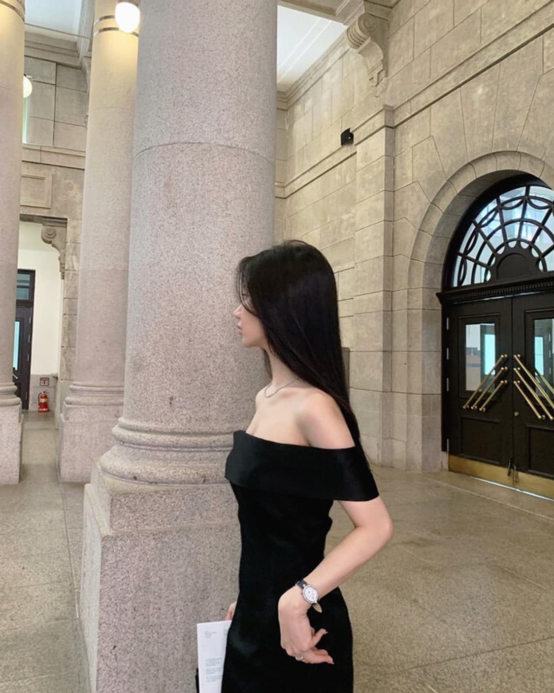 조이풀디자인 BV Black mini dress S 상품이미지2
