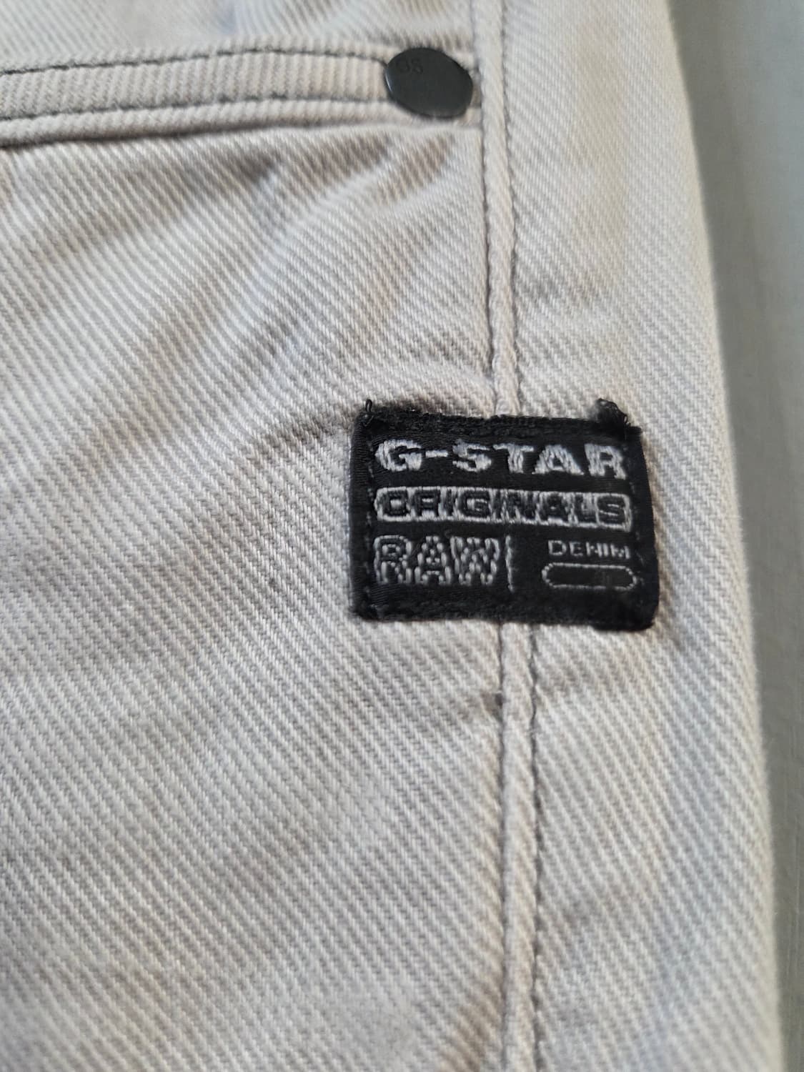 G-Star RAW 연청바지 새상품(W33/L32) 상품이미지5