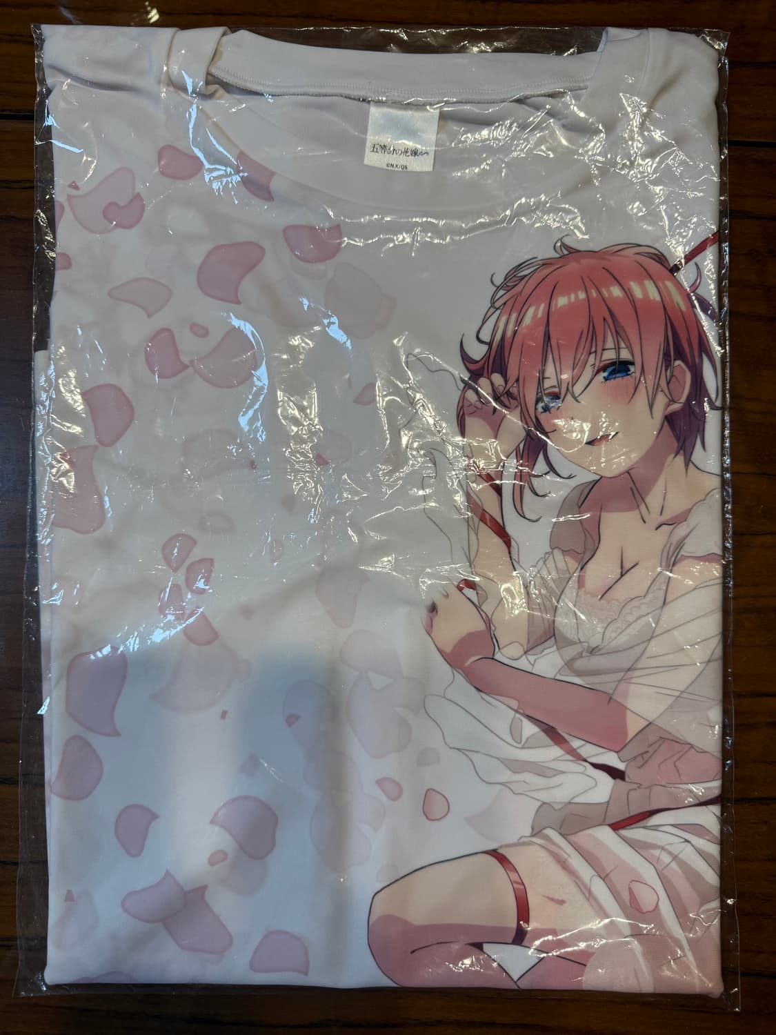 5등분의 신부 풀그래픽 티셔츠 - 나카노 이치카 상품이미지2