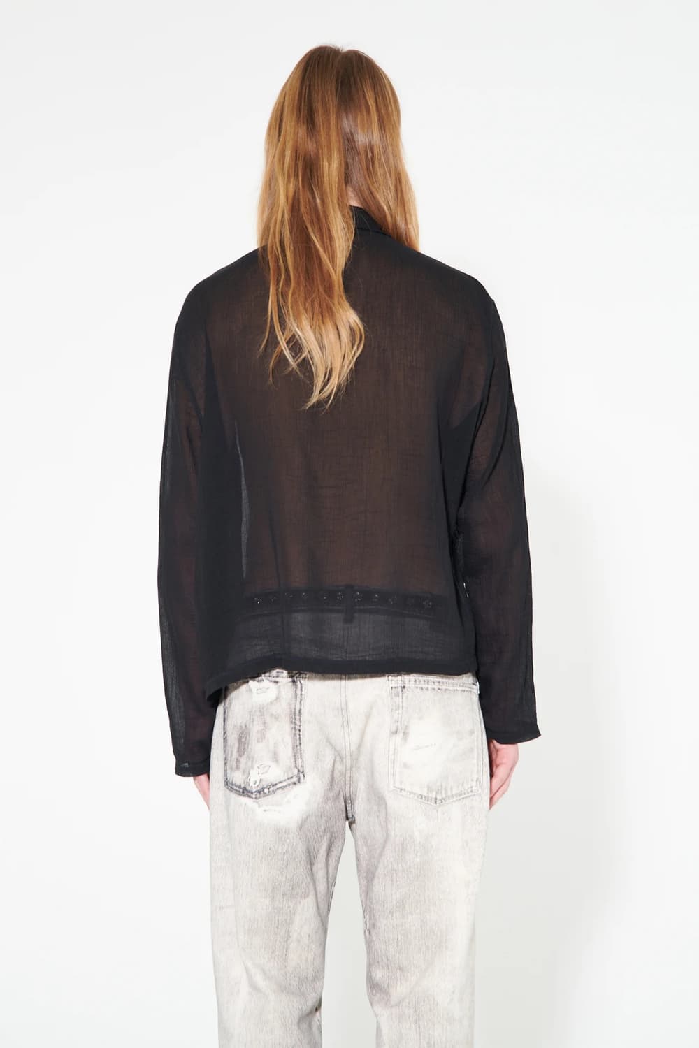 아워레가시 슈렁큰 풀집 폴로 블랙 레이온 플레이트 54사이즈 상품이미지3