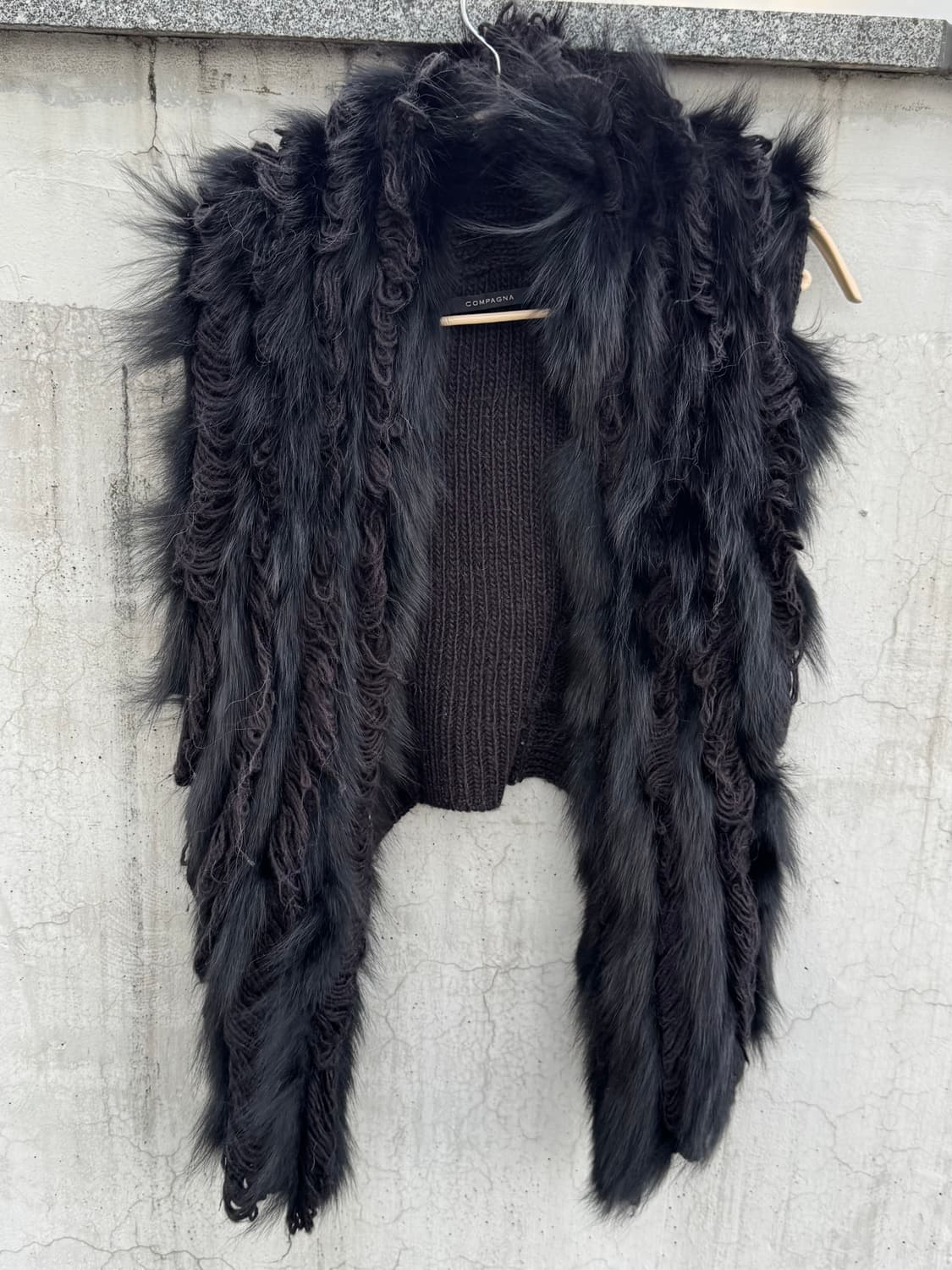 a rolling fur vest 상품이미지1