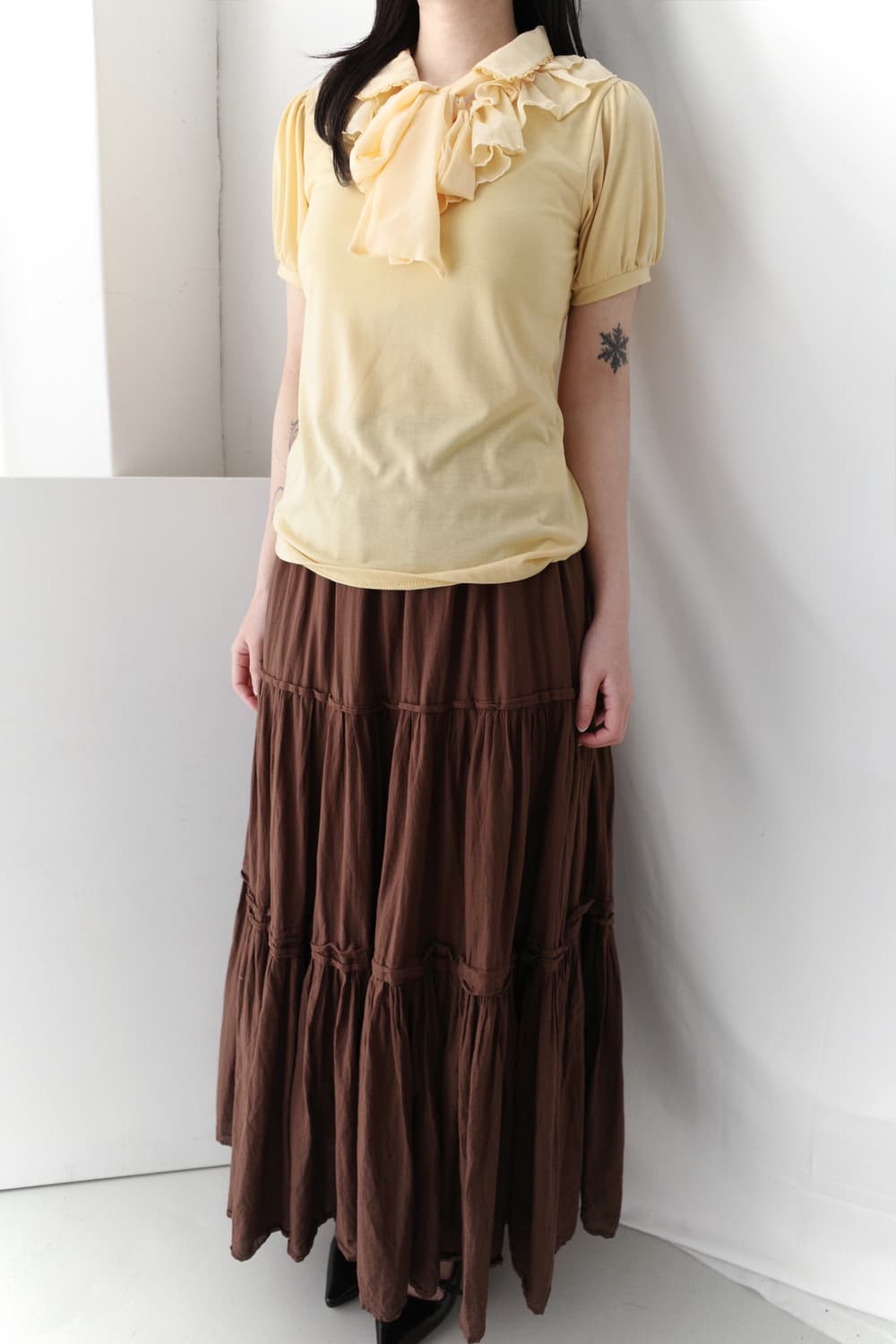 cancan shirring skirt 상품이미지5