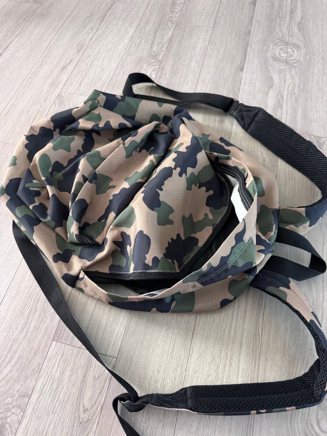 빈티지 밀리터리 카모 패턴 백팩 상품이미지6