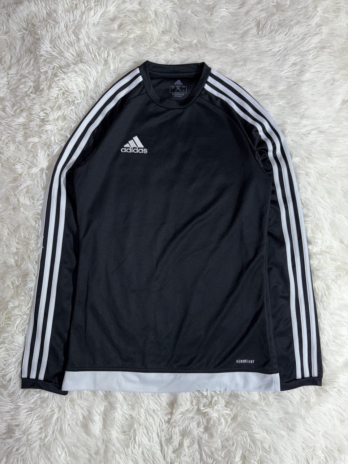 아디다스 블랙 삼선 슬리브  상품이미지3
