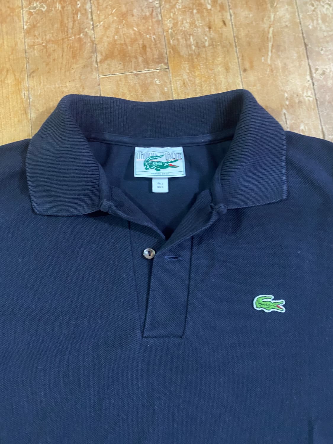 라코스테 클래식 다크 네이비 헤비 카라 피케 (us S 사이즈 국내100 상품이미지2