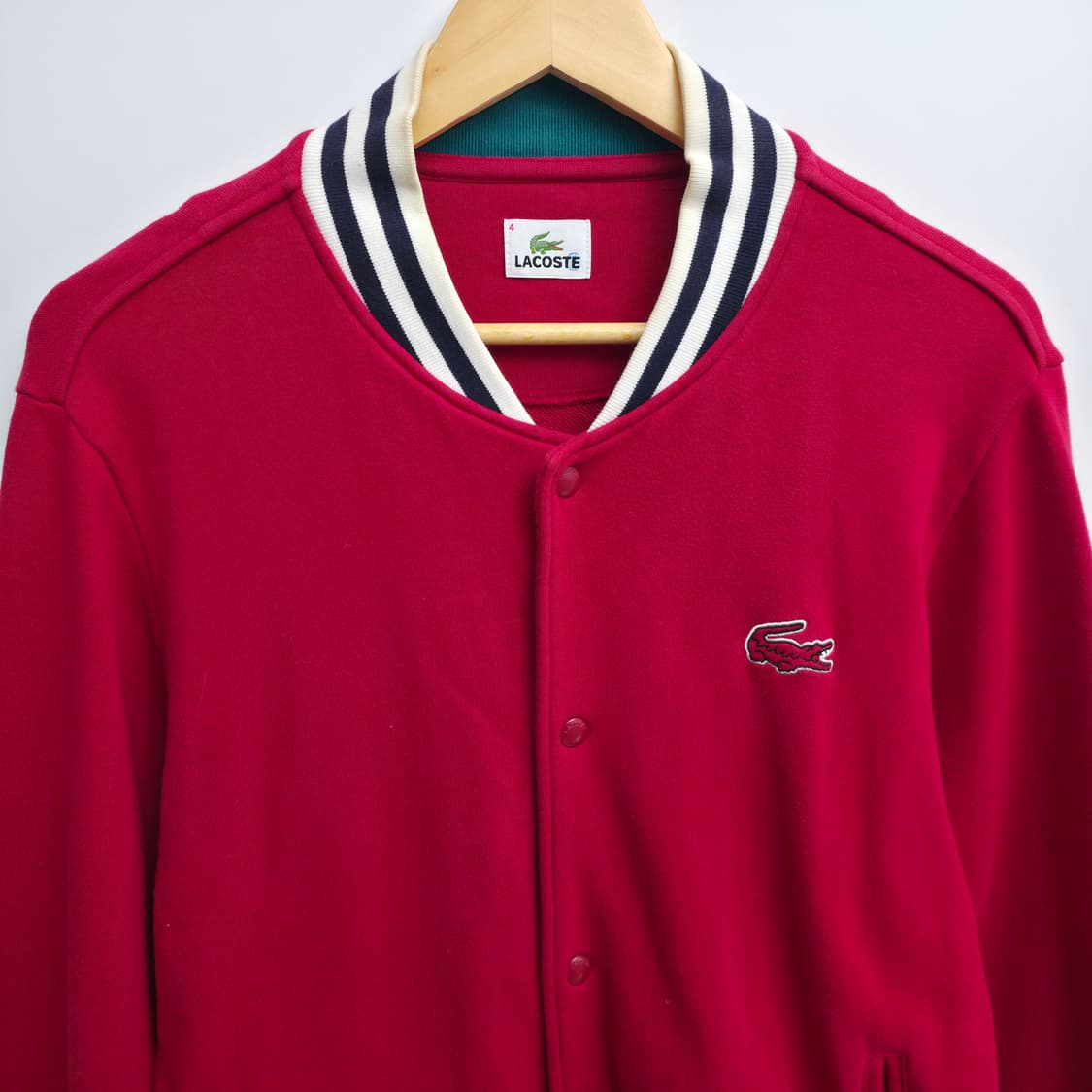 [L] 라코스테 레드 바시티 자켓 상품이미지2