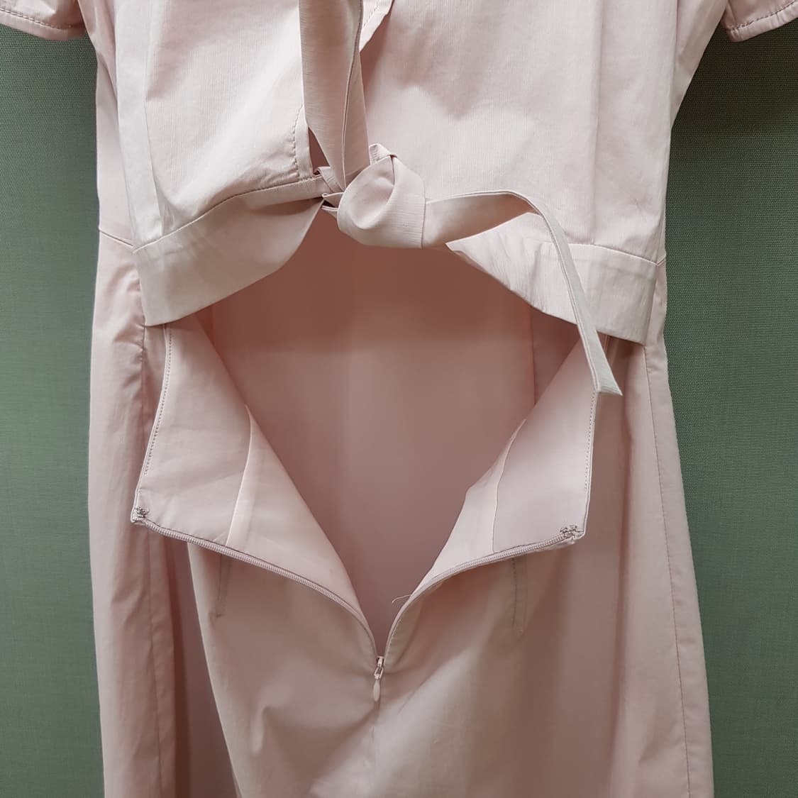 구호플러스 2025 스퀘어넥 미니 원피스 S사이즈 상품이미지6