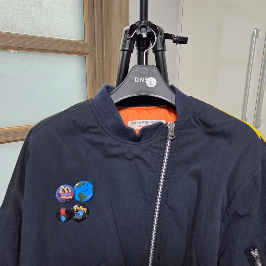 [L] 더뮤지엄비지터 플라워 항공점퍼 ma-1 봄버 상품이미지4