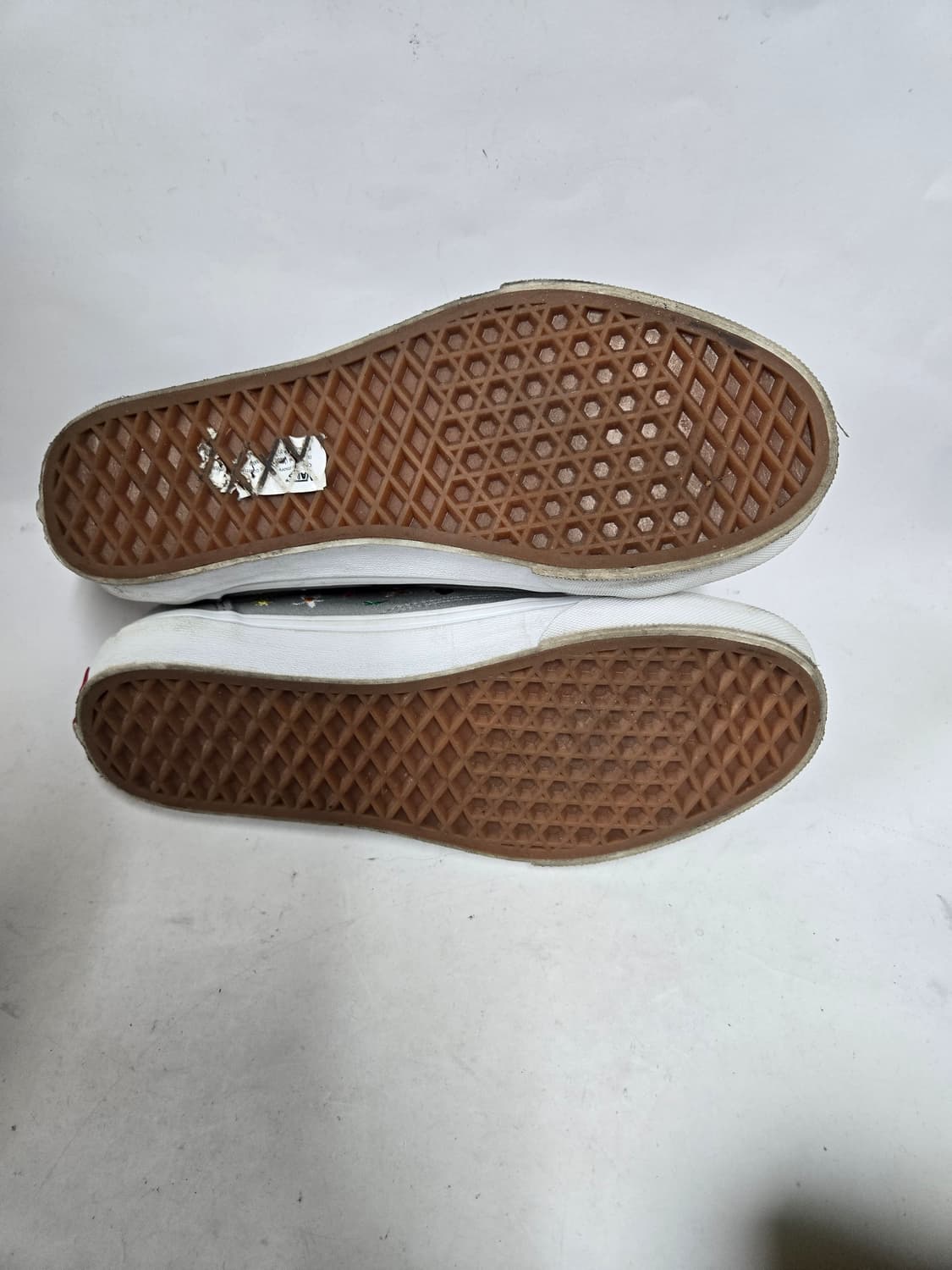 반스 올드스쿨 회색 꽃자수 스니커즈240 상품이미지5