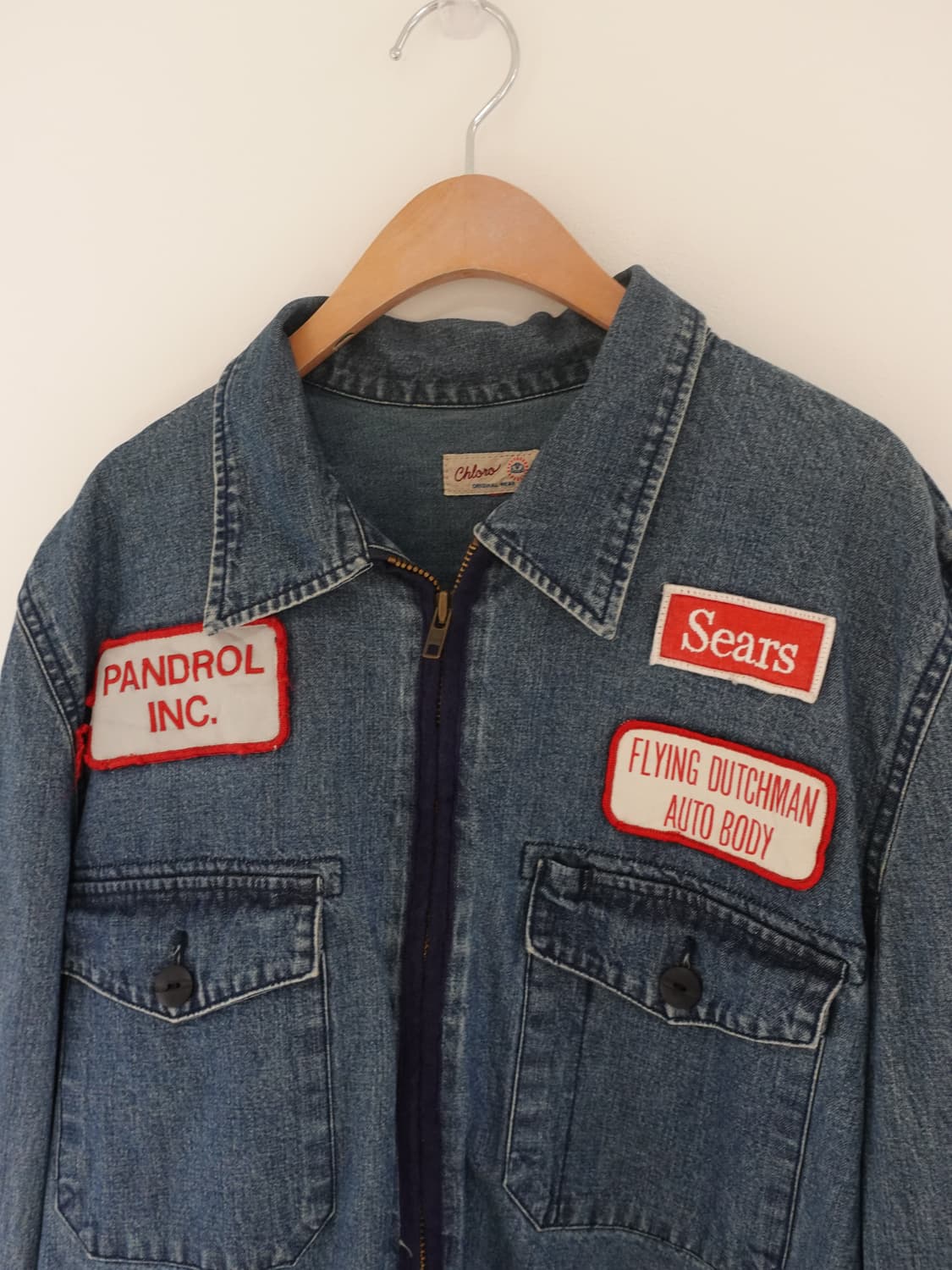 vintage patch denim jacket 상품이미지2