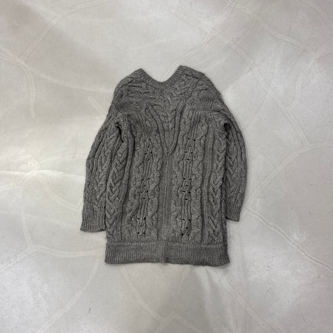 타임 롱 니트 원피스 90 상품이미지3