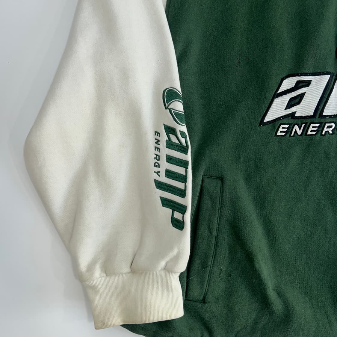 NASCAR 나스카 90‘s딥그린 레이싱 후드집업 상품이미지6