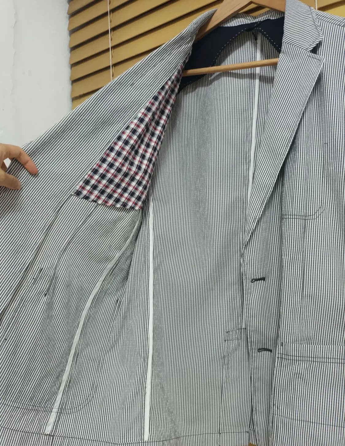 JDX 남성 스트라이프자켓 105사이즈 상품이미지4