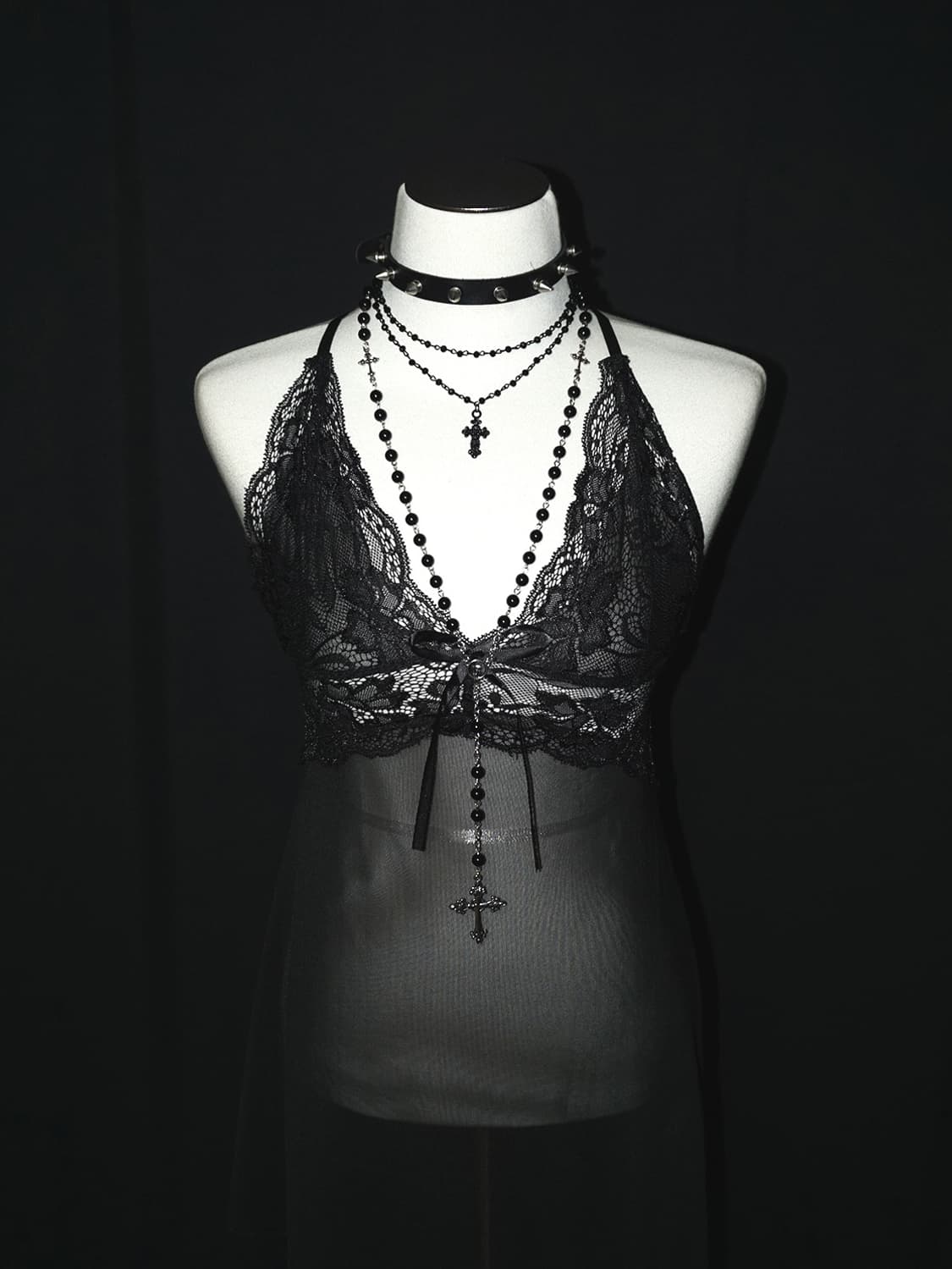 gothic lingerie sleeveless  상품이미지3