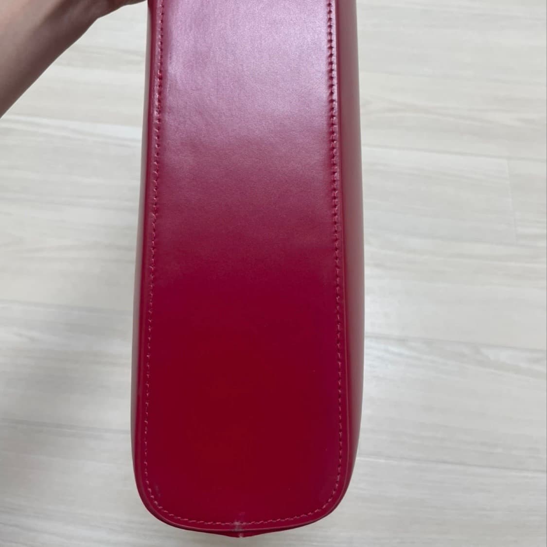 오소이 보트 와이드 백 레드 새상품 (Boat wide bag) 상품이미지3