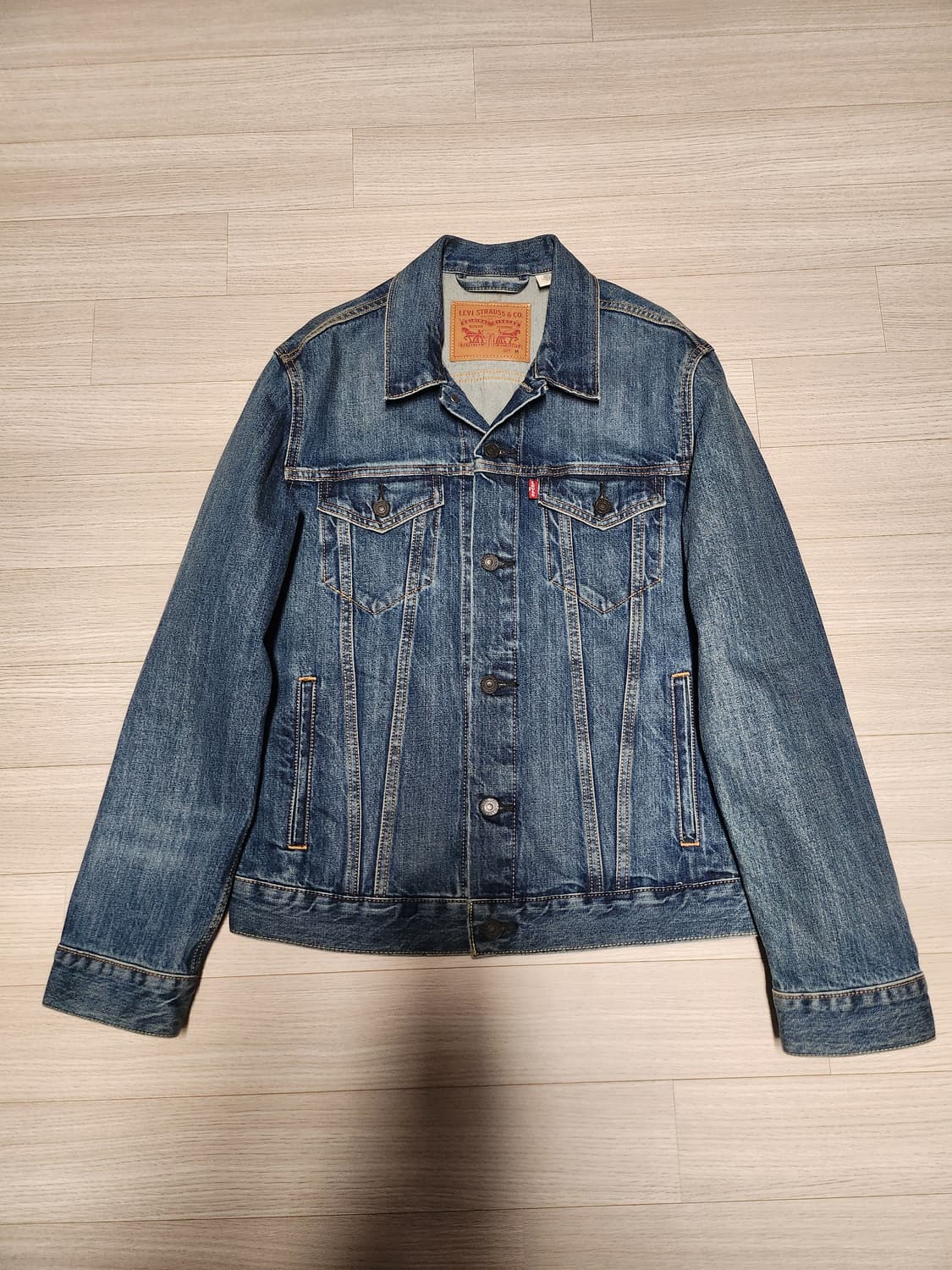 정품 리바이스(Levi's) 트러커 자켓 미디움(M) - 남녀공용 트러커 상품이미지1