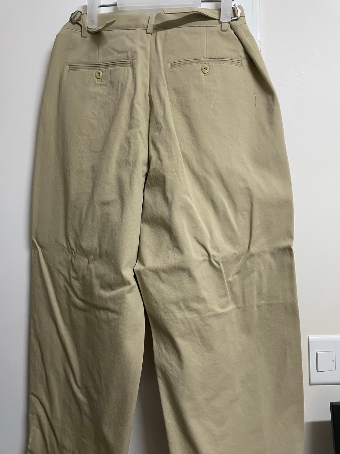 노운 와이드 치노 베이지 상품이미지4