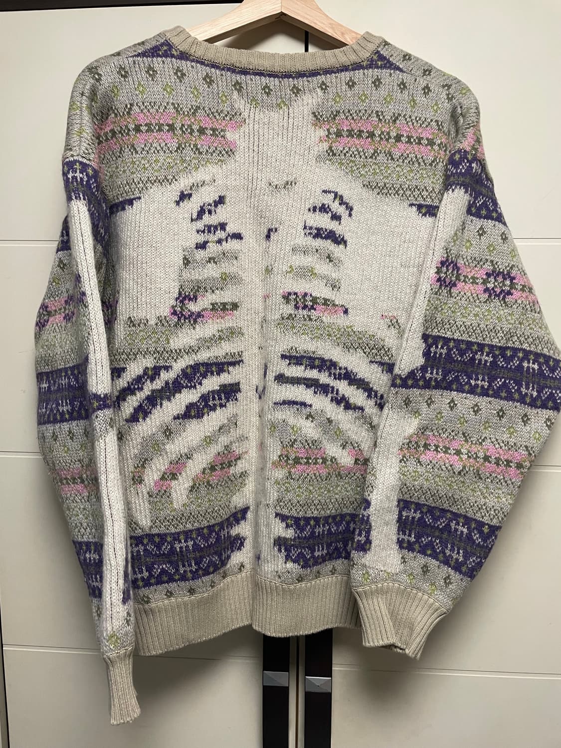 캐피탈 자카드 울니트 상품이미지2