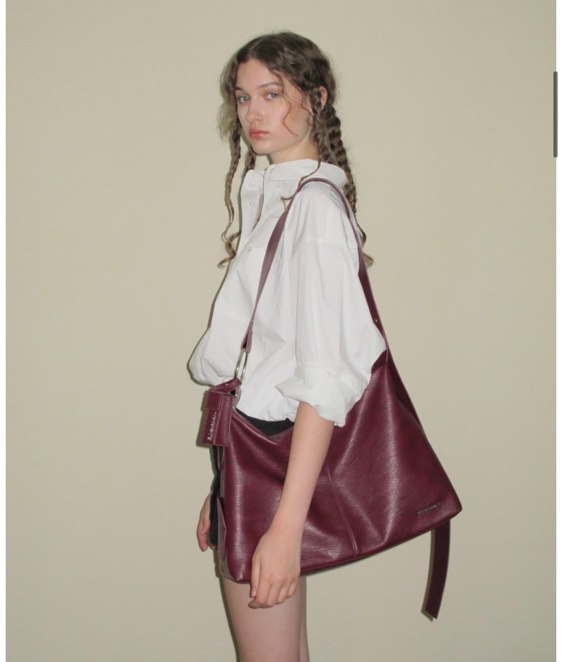 필인더블랭크 와이드 스트랩 백 상품이미지2