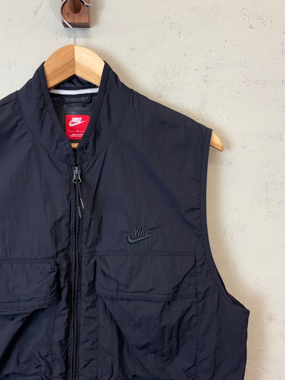 나이키 테크 유틸리티 우븐 베스트 블랙 상품이미지5