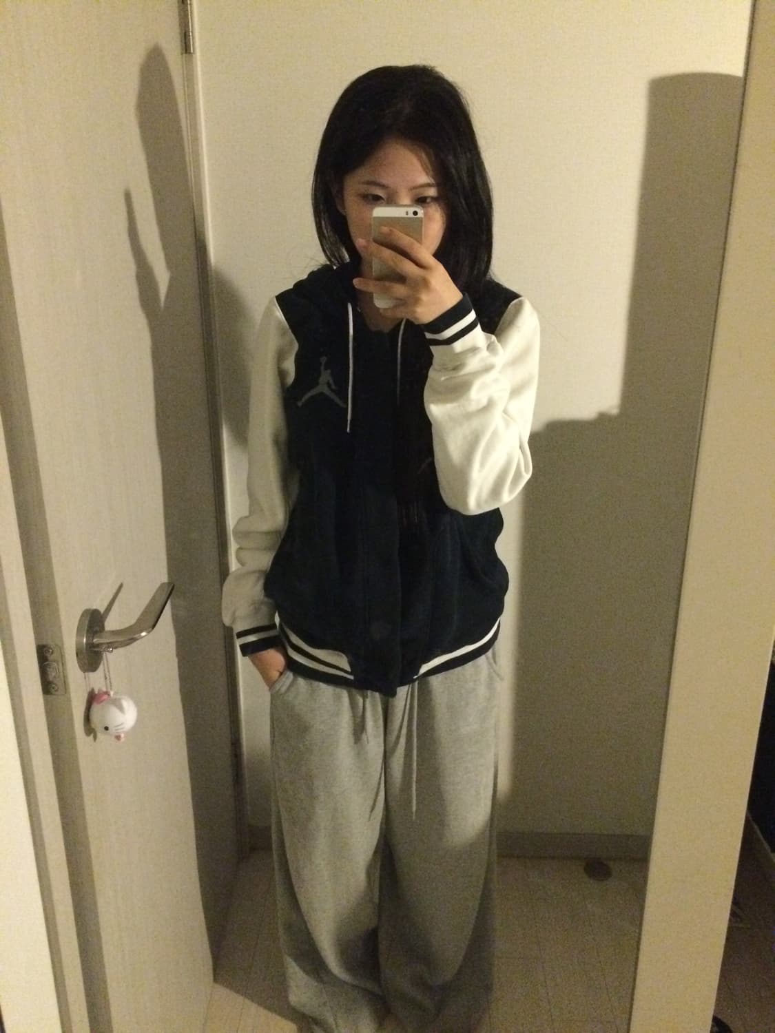 조던 빅로고 네이비 후드집업 상품이미지1