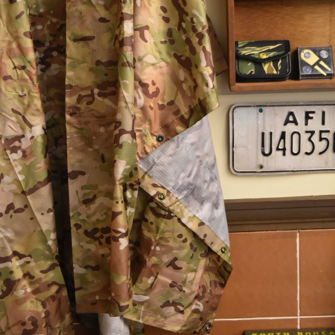 US Military Multicam Poncho 상품이미지3