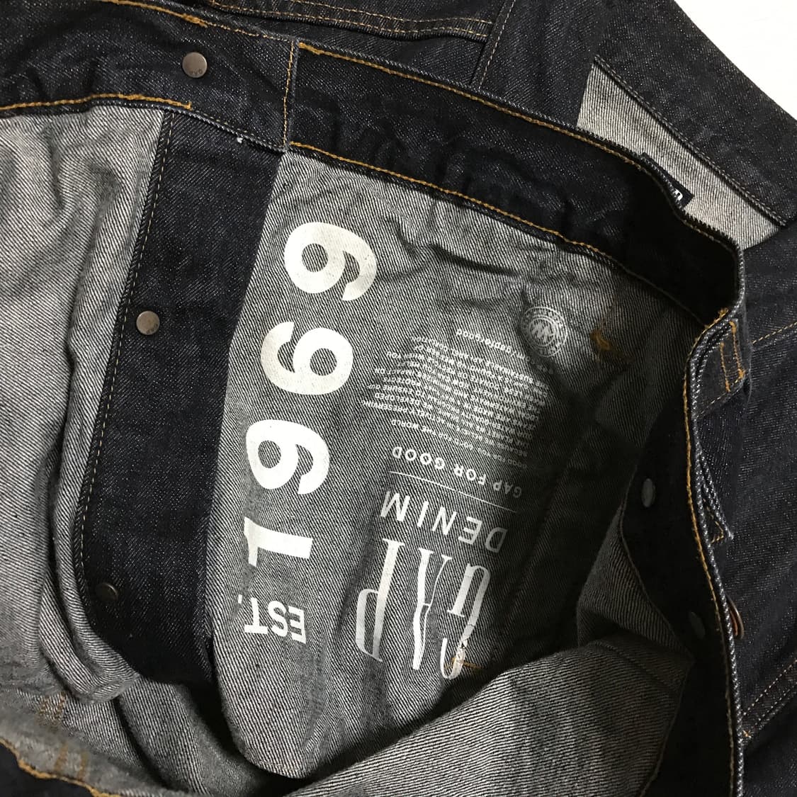 GAP 갭 데님 트러커 청자켓 M사이즈 상품이미지5