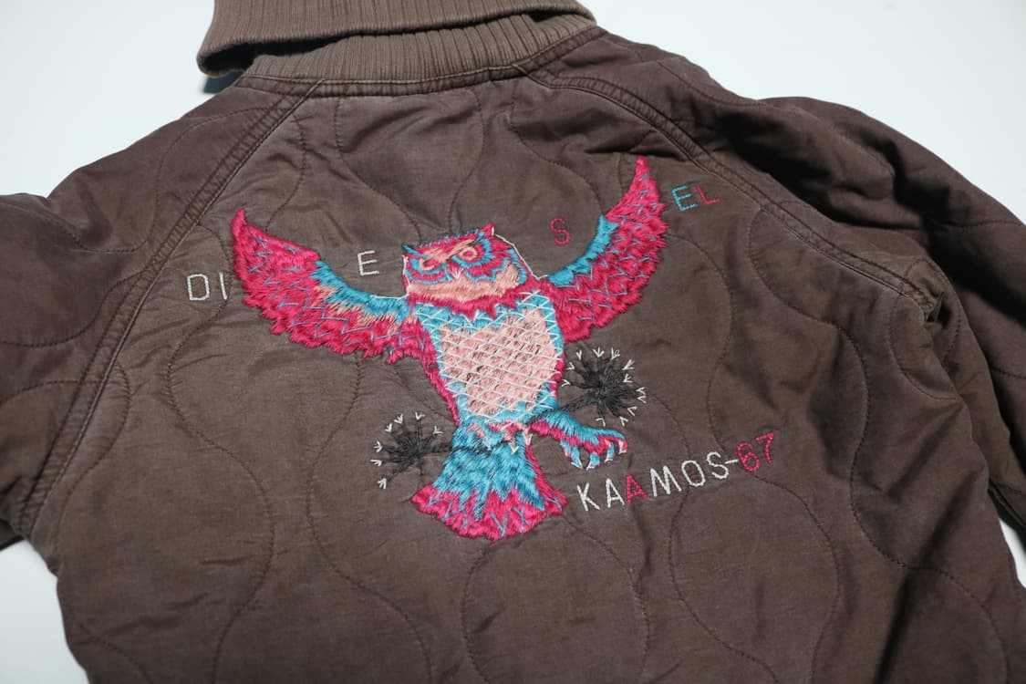 디젤 목폴라 퀼팅자켓 상품이미지7