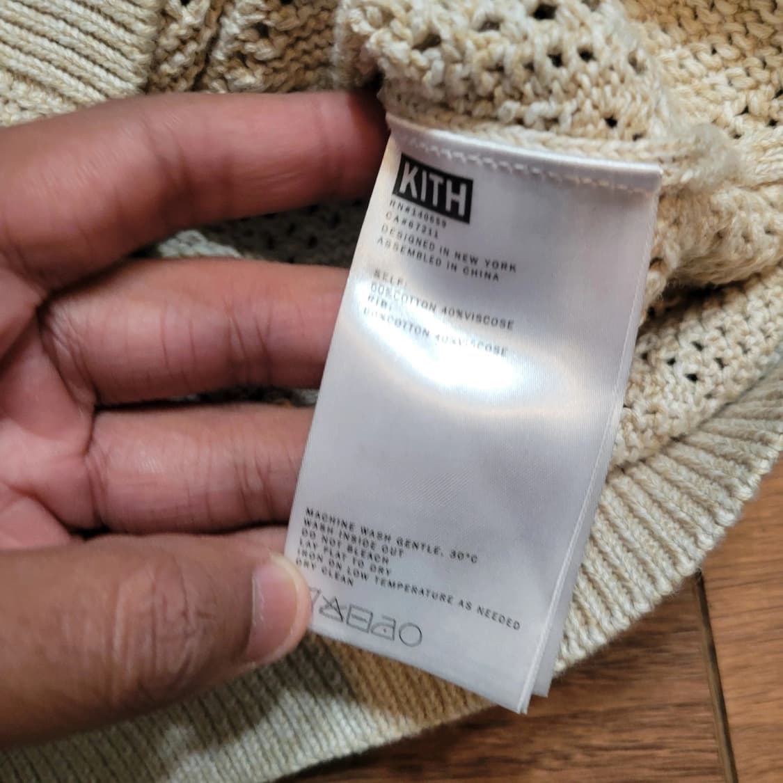 키스 틸든 크로셰 버튼다운 버치 상품이미지4