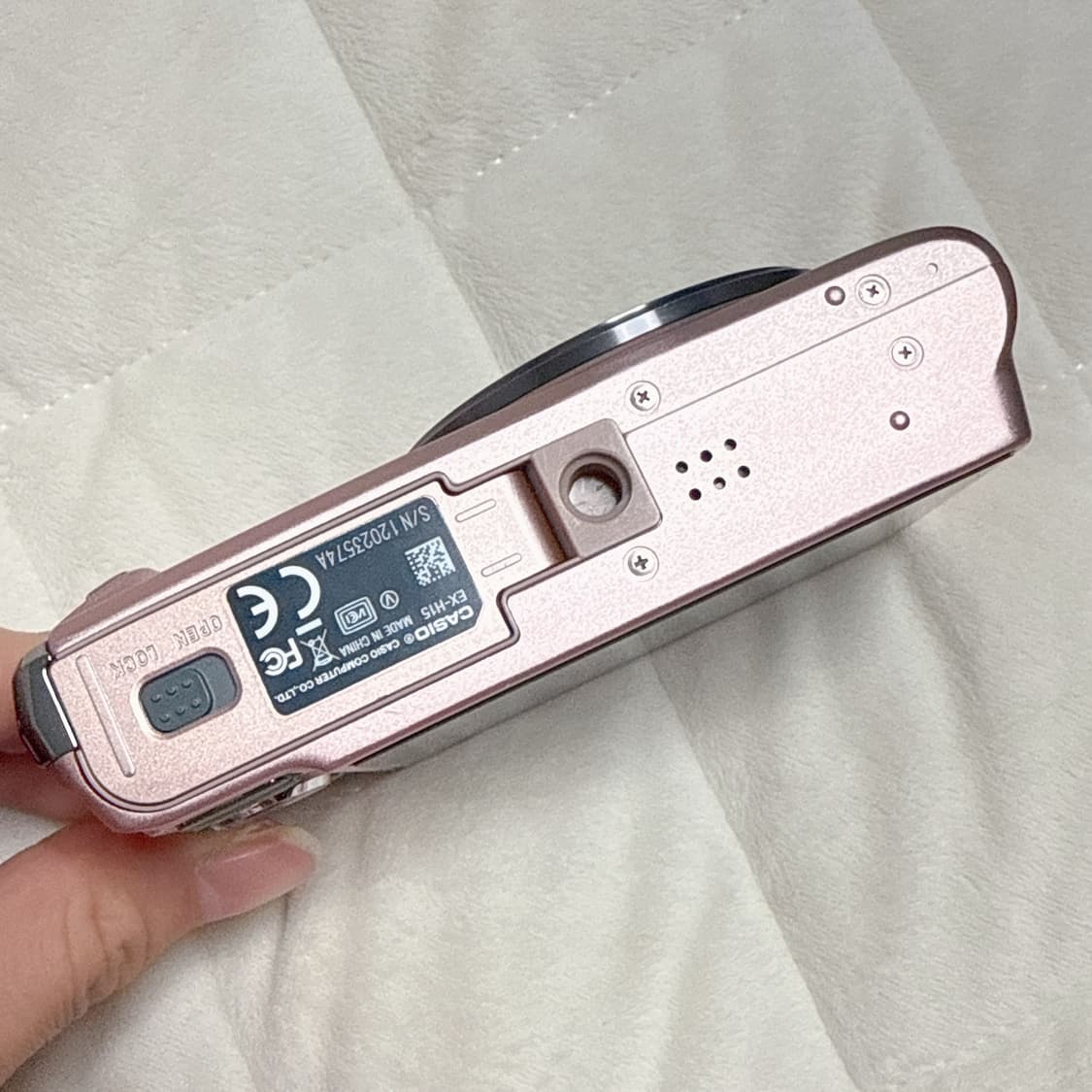 카시오 엑슬림 EX-H15 핑크 빈티지 디카 상품이미지5