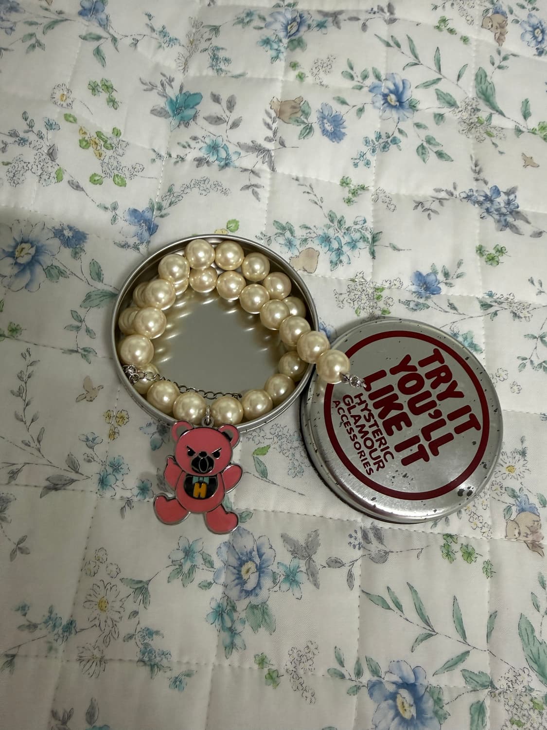 히스테릭 퍽베이 진주 목걸이 / 휘귀품 상품이미지1