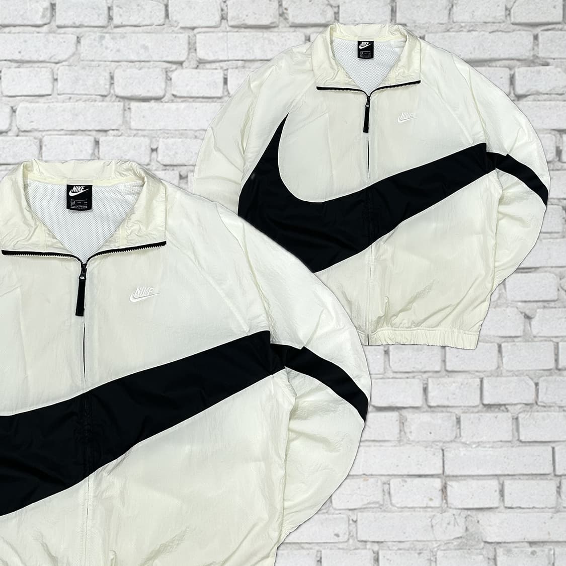 나이키 빅스우시 화이트 점퍼 바람막이 2XL 상품이미지1