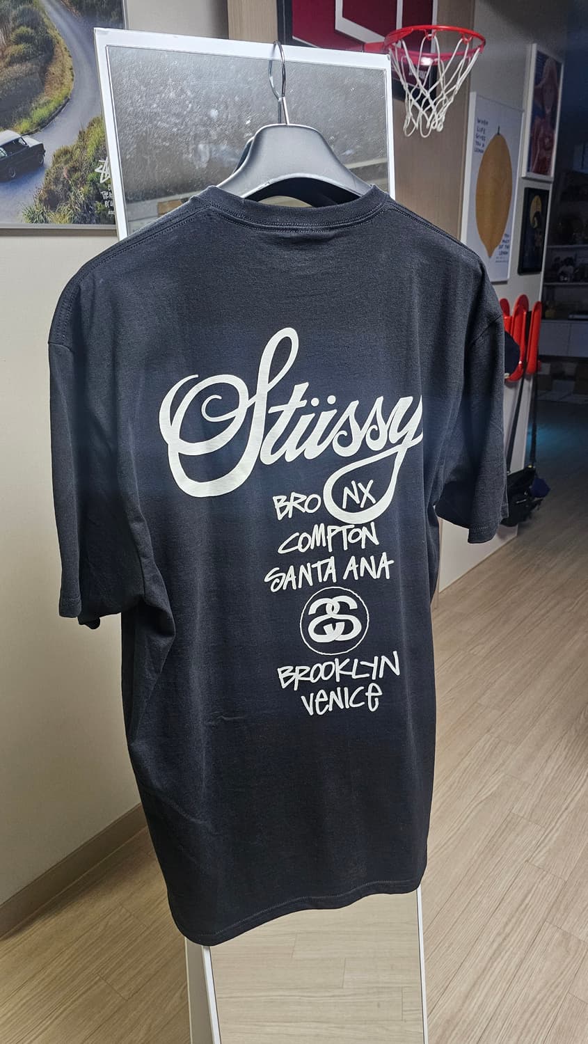 스투시 월드투어 티셔츠 xl 상품이미지3