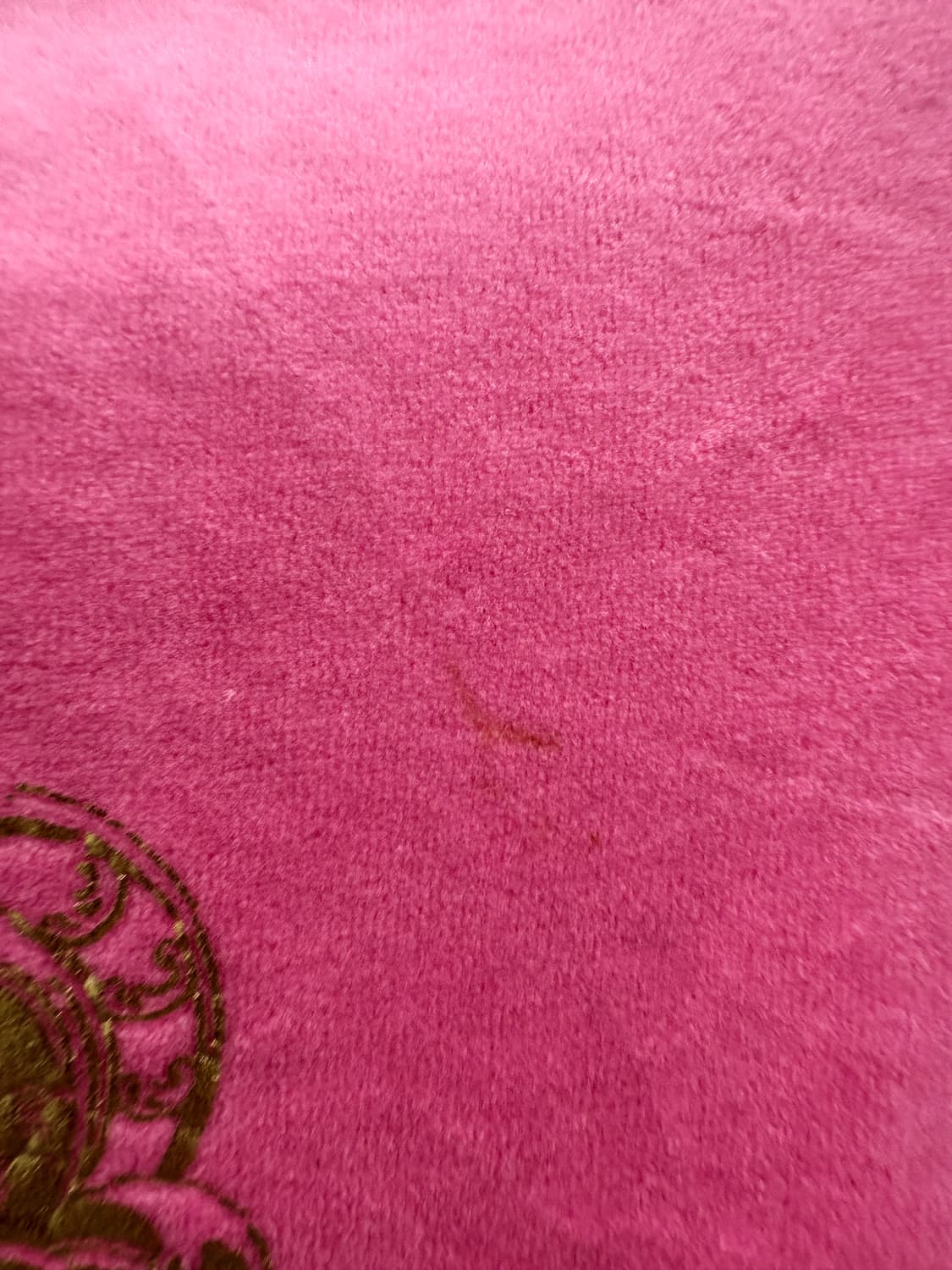 쥬시 꾸뛰르 벨벳 오리지널 핫핑크 y2k 후드집업 A3562 상품이미지8