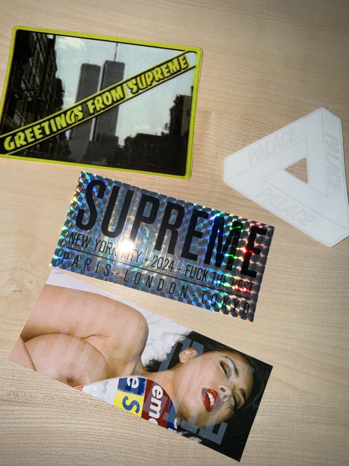 슈프림 스티커, 프리기프트 (정품,종류 진짜 완전 많음) 상품이미지3