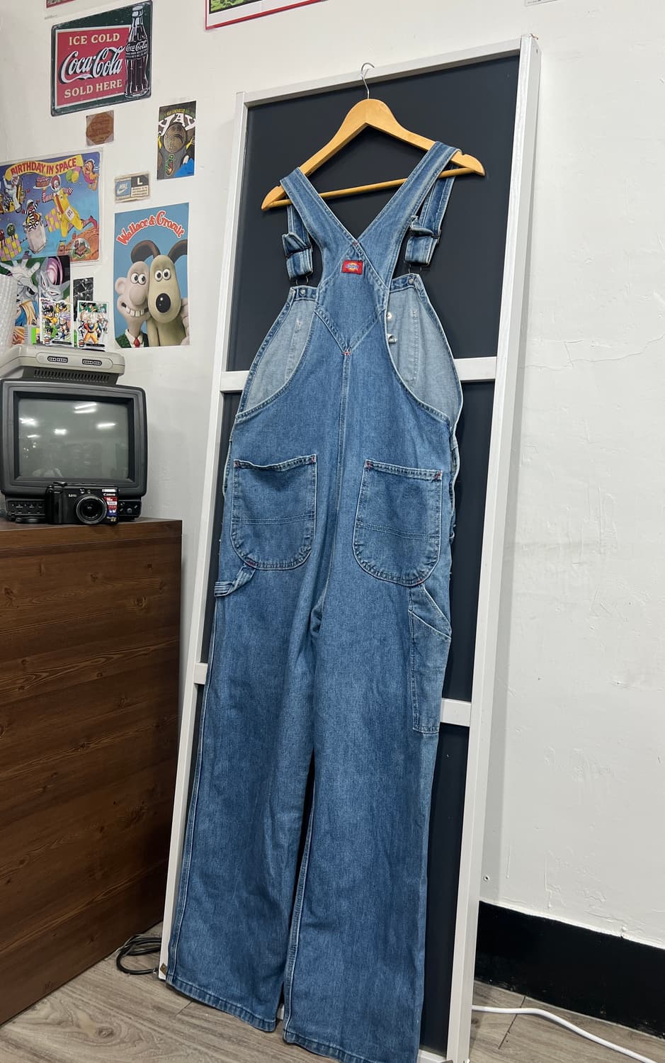 Dickies 디키즈 카펜터 오버롤 멜빵 데님 팬츠 상품이미지9