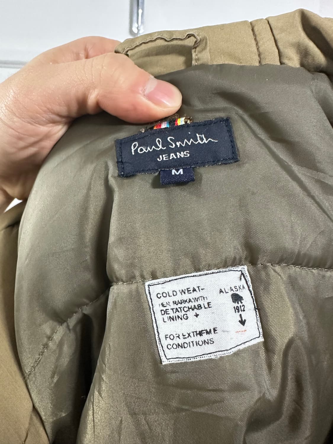 폴스미스 콜드웨어 밀리터리 파카 상품이미지4