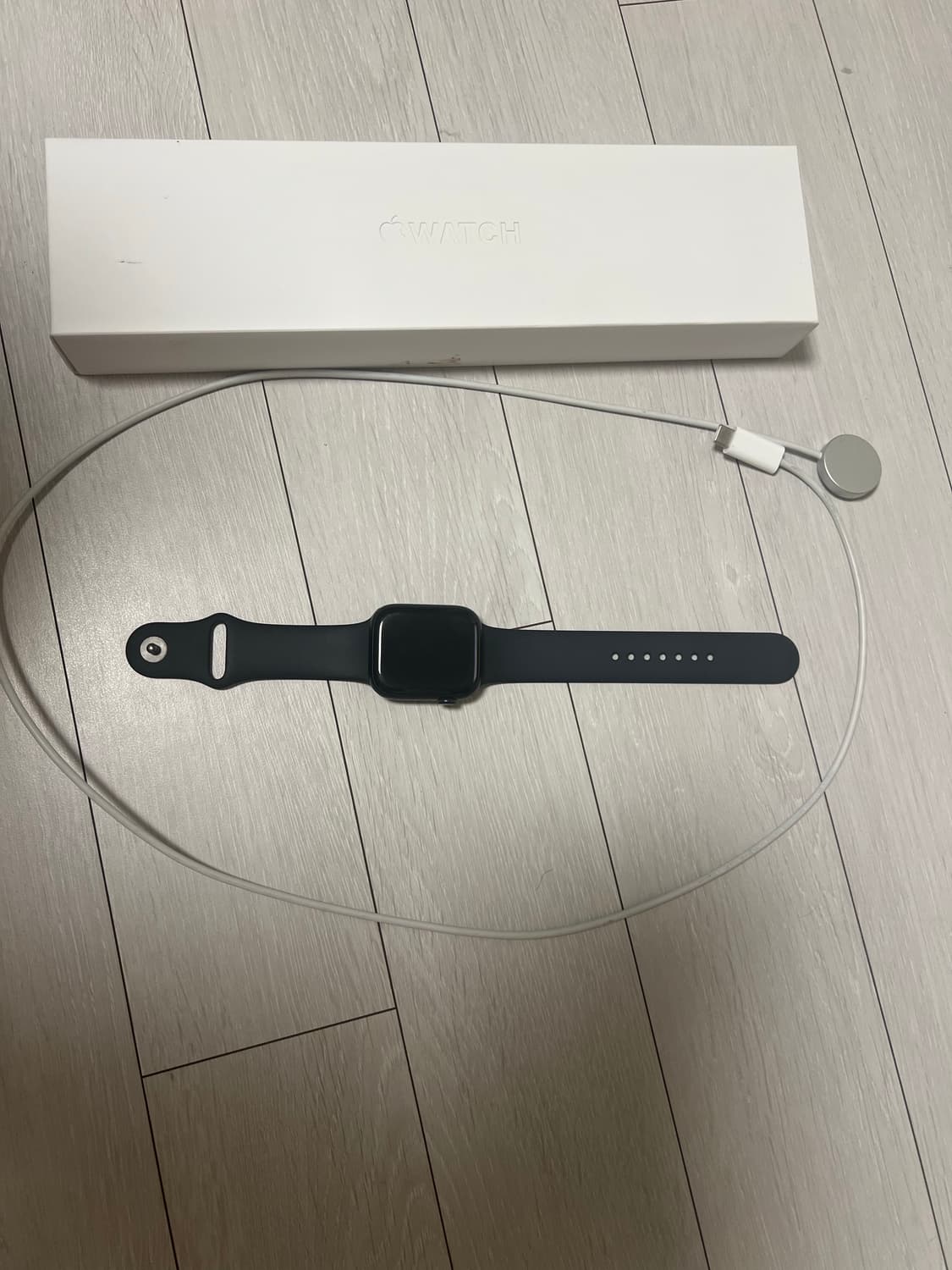 애플워치8 45mm 미드나이트 상품이미지1