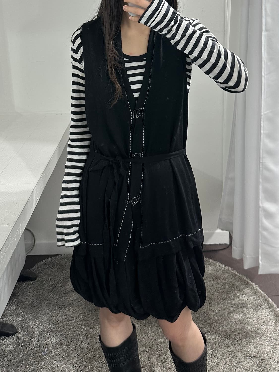 hiroko koshino vest 상품이미지4