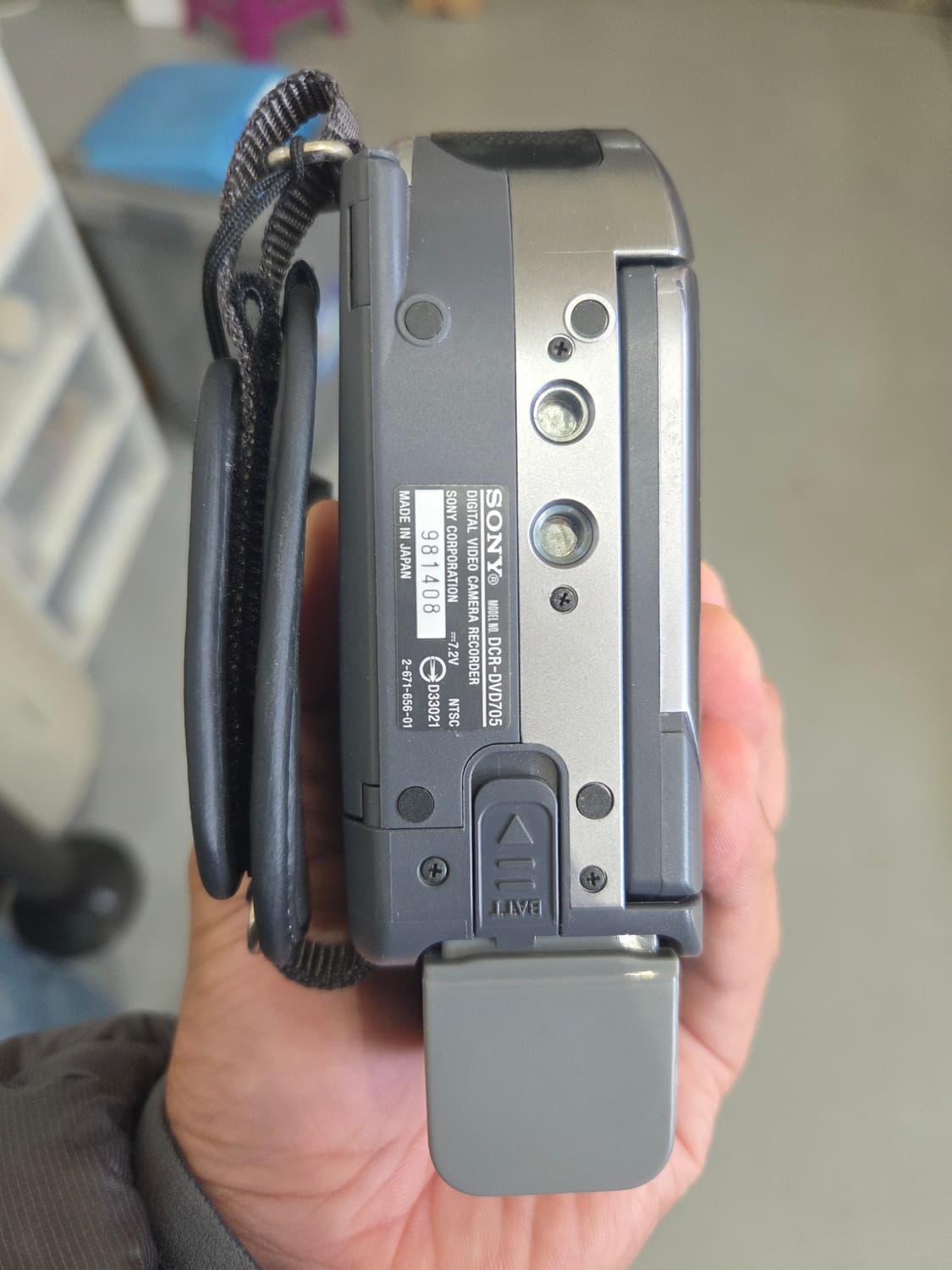 Y2K 소니 DCR-DVD705 빈티지 레코더 상품이미지9