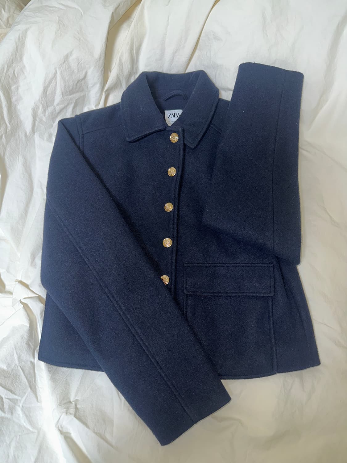 자라 네이비 자켓 상품이미지1