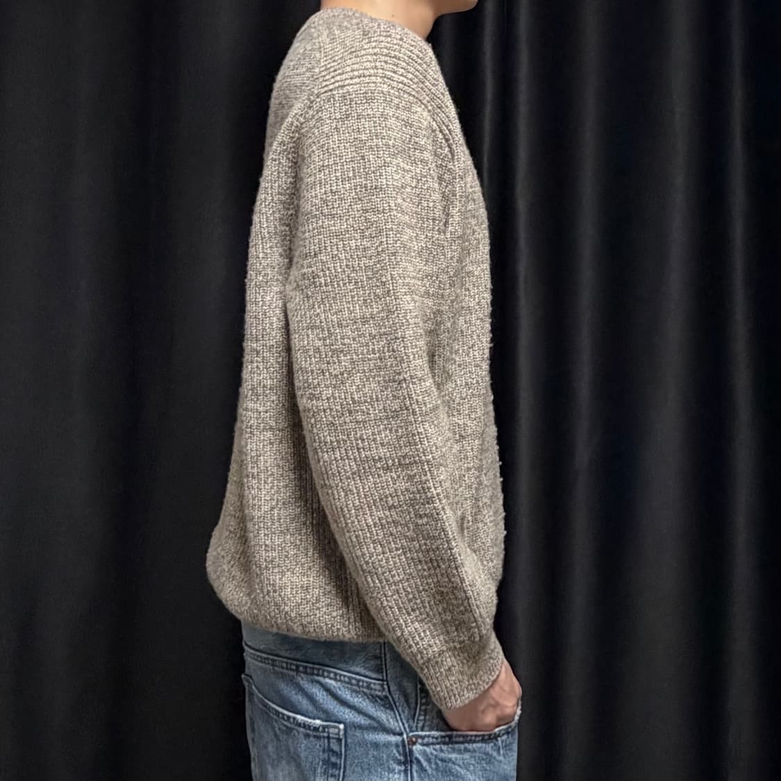 무탠다드 니트 L 상품이미지4