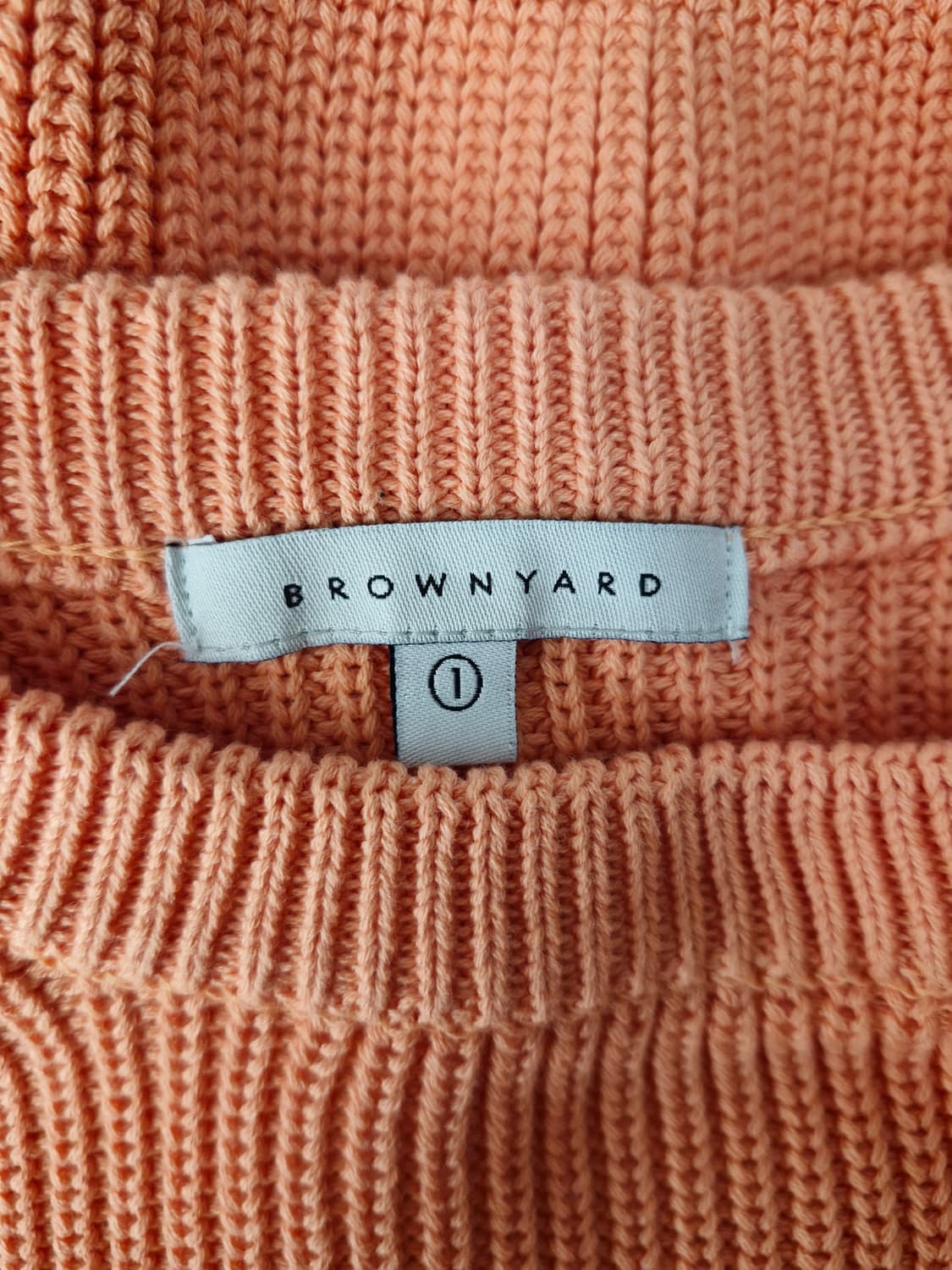 BROWNYARD 브라운야드 피셔맨 스웨터 코랄[1] 상품이미지5