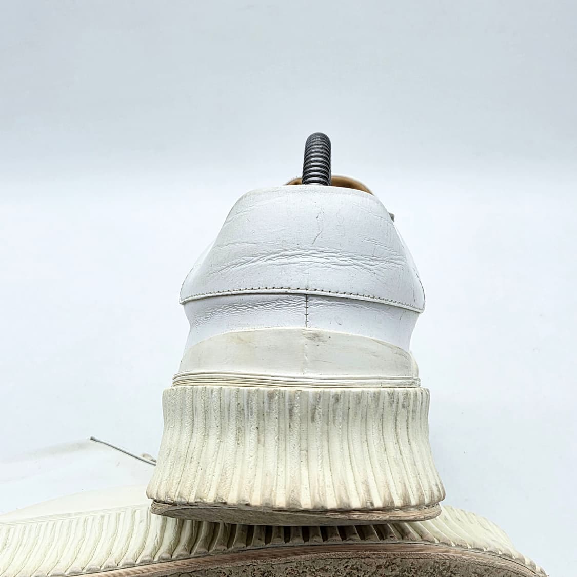  질샌더 레더 로우탑 스니커즈 화이트 (42)  상품이미지2