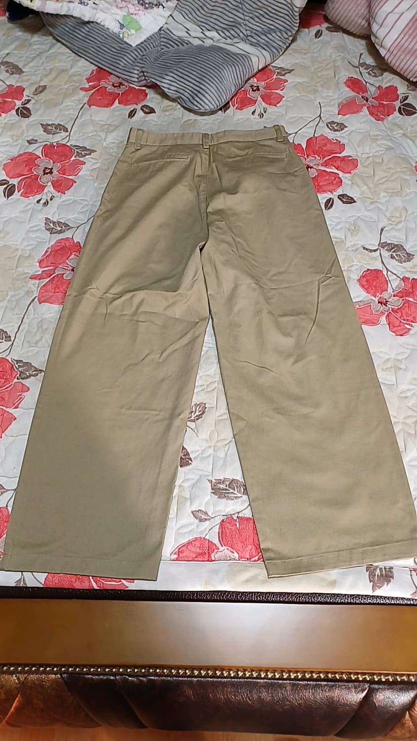 무신사 와이드면팬츠 30인치 기장102 상품이미지5