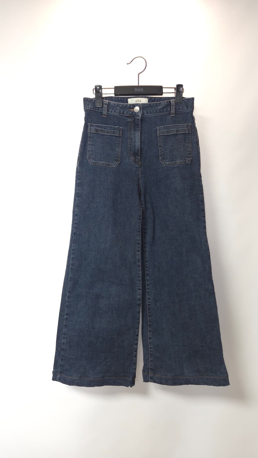 아떼바네사브루노 2021 포켓 와이드 데님 팬츠 38사이즈 상품이미지1