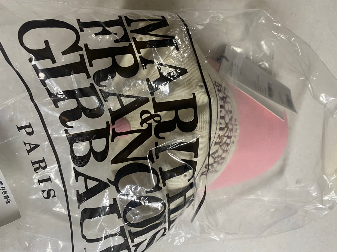 마리떼 프랑소와 저버 핑크 볼캡 새상품 상품이미지7