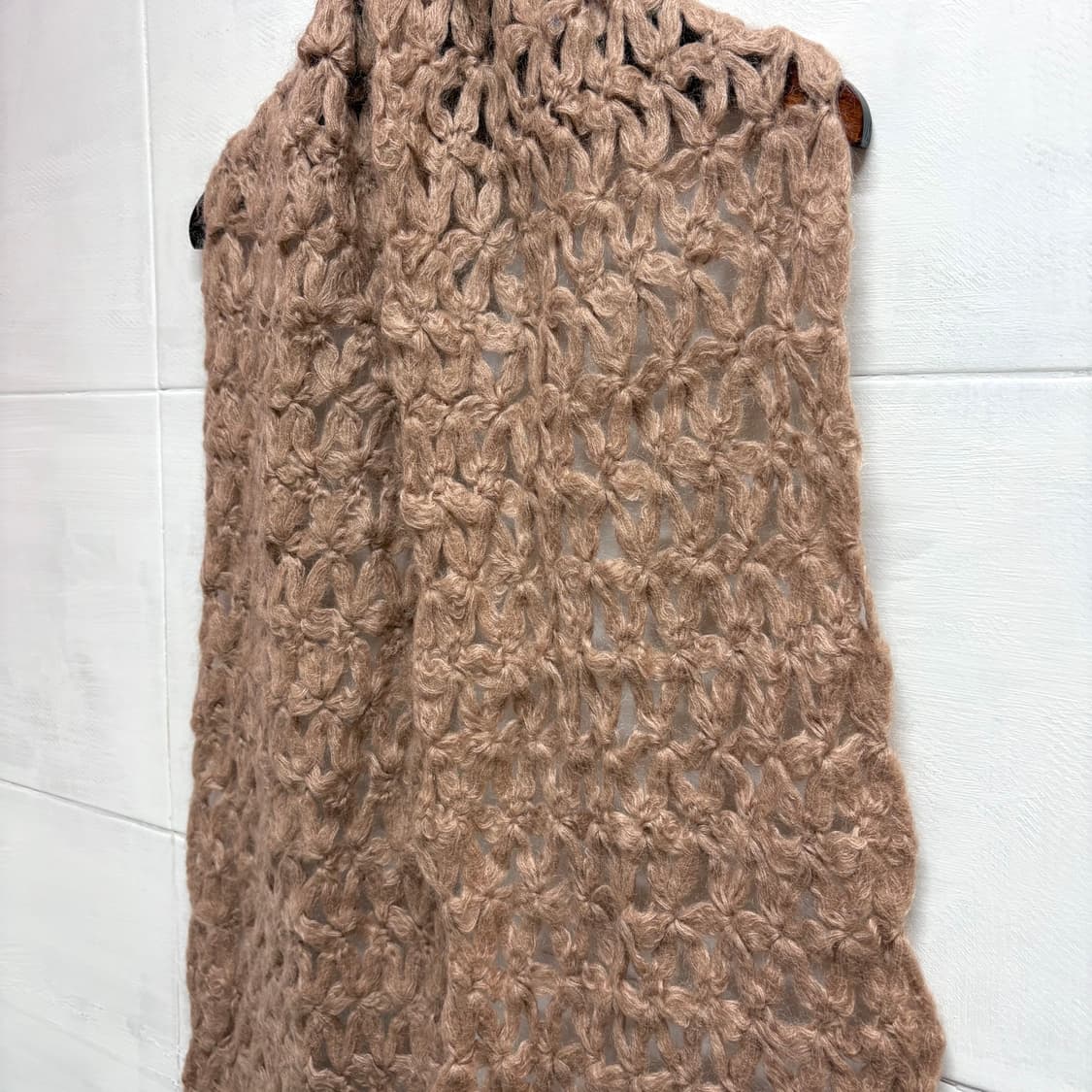 핸드메이드 모헤어 울 머플러 스카프 (JPN) 상품이미지5