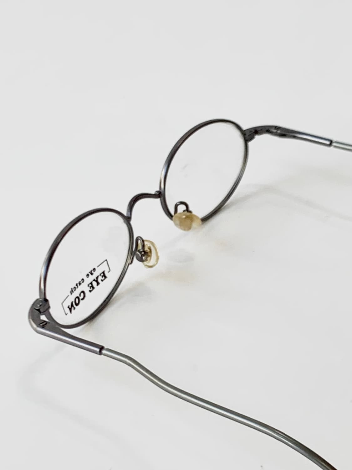 [픽키-647] 그레이 라운드 메탈 안경테 미니멀 초경량 상품이미지5